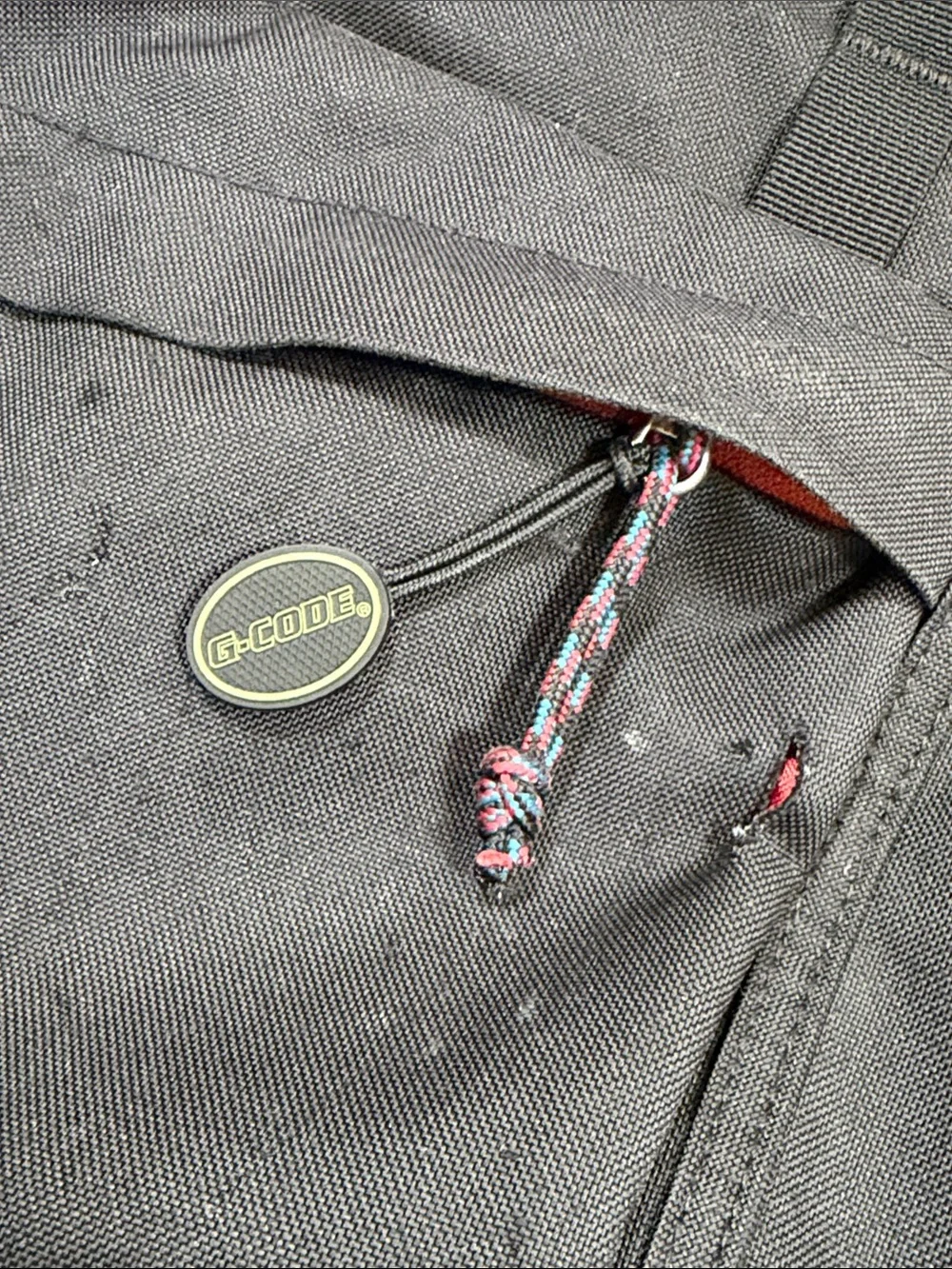 Patagonia Black Red Backpack Logo  Daypack Hiking Large Beat Up 47970FA17